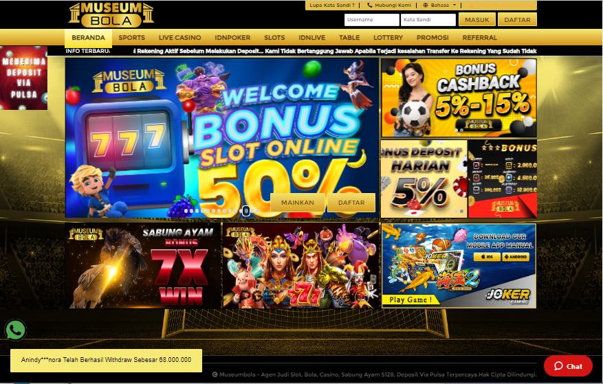 MUSEUMSLOT Situs Link Resmi Slot Online Gacor Jamin Jepe No #1